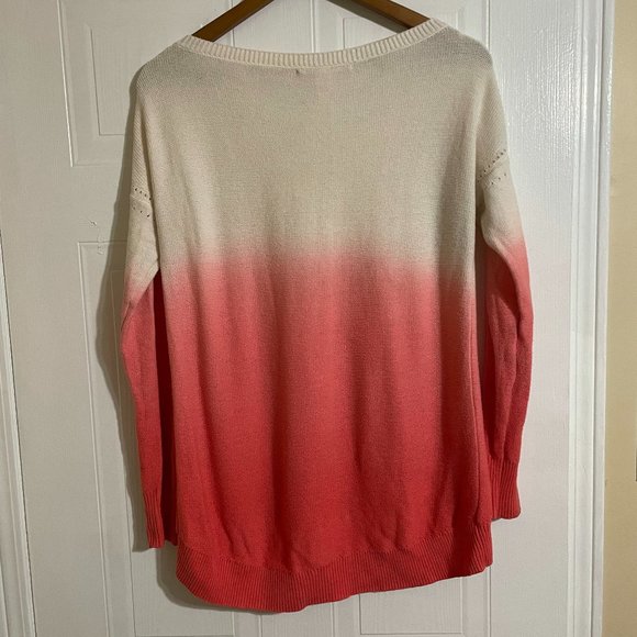 Victoria's Secret Ombre Dip Dye Sweater - Picture 2 of 5
